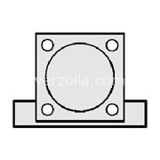 FLANGIA STANDARD TRIANG.TF M115X2(X4.0)