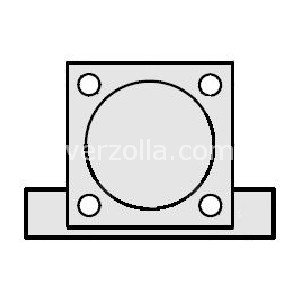 Immagine di FLANGIA STANDARD TRIANG.TF M115X2(X4.0)